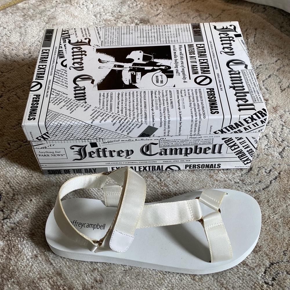 Jeffrey Campbell Hang 10 Surf Sandal (Women) Size 10